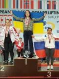 Дар’я Русаненко з Дружківки – чемпіонка Європи з класичного пауерліфтингу