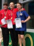 Спортсменка Донеччини Ніка Шурда здобула три медалі на Кубку України зі стрибків у воду серед юніорів