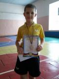 Юний спортсмен з Покровська став другим на турнірі з настільного тенісу у Вознесенську